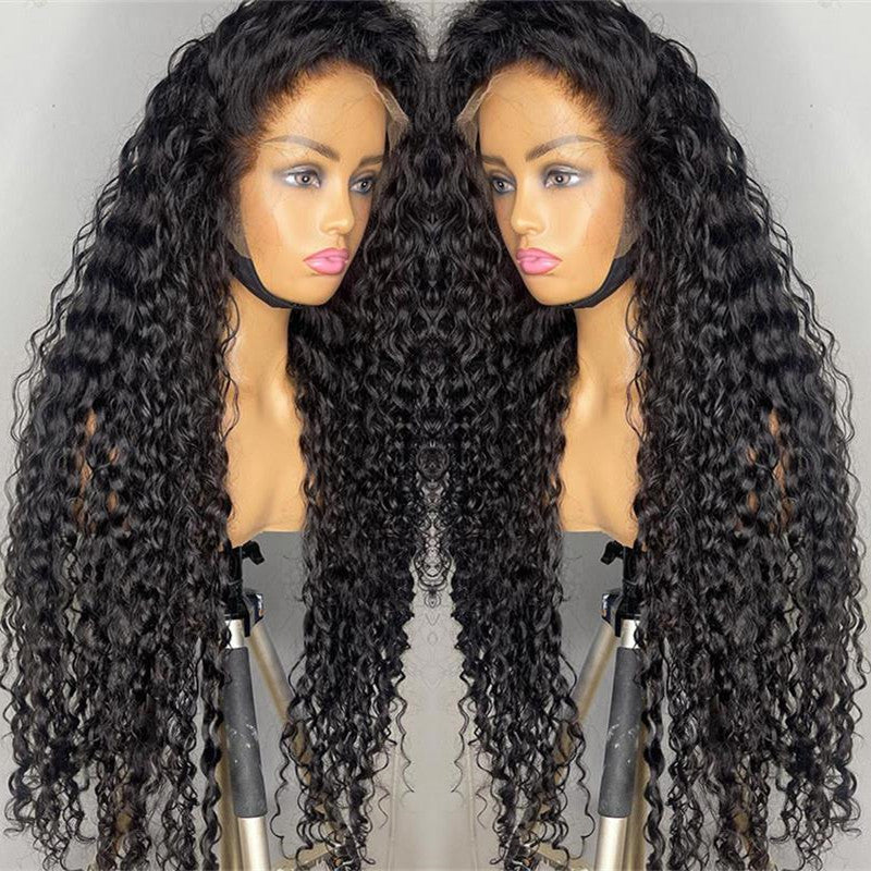 Where's The Lace! Invisible HD Lace Frontal Wig Curly Human Hair Wigs
