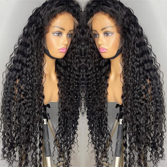 Where's The Lace! Invisible HD Lace Frontal Wig Curly Human Hair Wigs