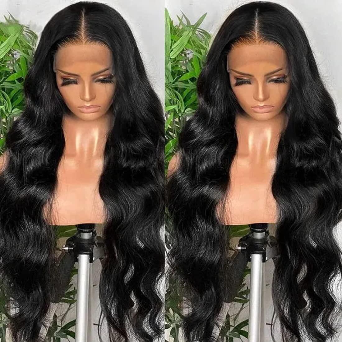 Body Wave Natural Color 5x5 Lace Closure Wig Quality Human Hair Wig