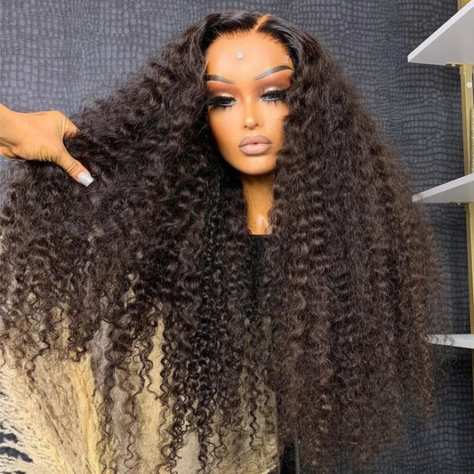 Invisible Hairline Water Wave 210% Density HD Lace Closure Wig