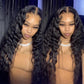 Swiss HD Lace Virgin Human Hair Loose Deep Wave 13x4 Lace Frontal Wig