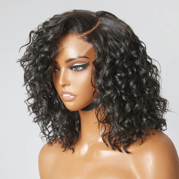 Summer Style Short Bob Wig 5x5/4x4 Lace Closure Wig Curly Wigs