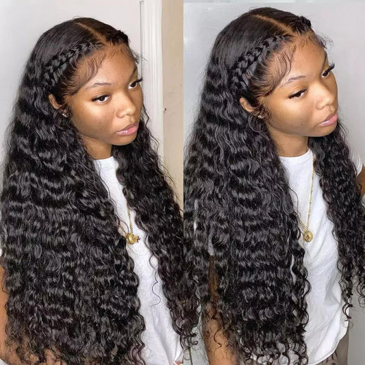 Real HD Lace Invisible Hairline Full Frontal Wig 13x4/13x6 Human Hair Wigs