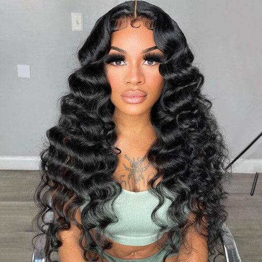 Loose Wave 13x4/13x6 Skin Melt HD Lace Frontal Wig Quality Human Hair Wigs