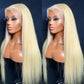 Top Sale Blonde Color 13x4 Lace Frontal Wig Straight Human Hair Wig