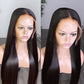 Straight 13x6 Lace Front Wig Deep Parted Human Hair Lace Wig