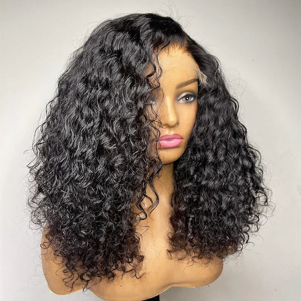 Invisible Lace Affordable Luxury Wigs HD Lace Loose Curly 4x4/5x5 HD Lace Closure Wig