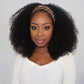 Afro Kinky Curl Affordable Headband Wig Glueless Wigs
