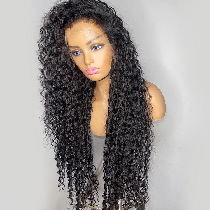 Where's The Lace! Invisible HD Lace Frontal Wig Curly Human Hair Wigs