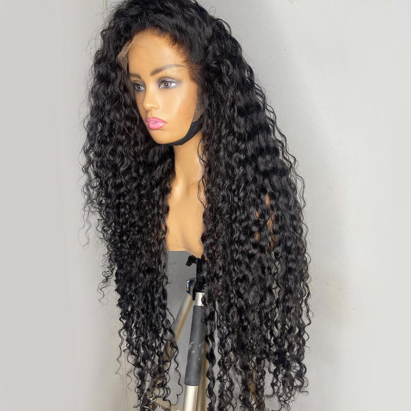 Where's The Lace! Invisible HD Lace Front Wig Curly Human Hair Wigs