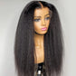 Undetectable Lace Real Swiss HD Lace 13x4 Kinky Straight Lace Front Wig