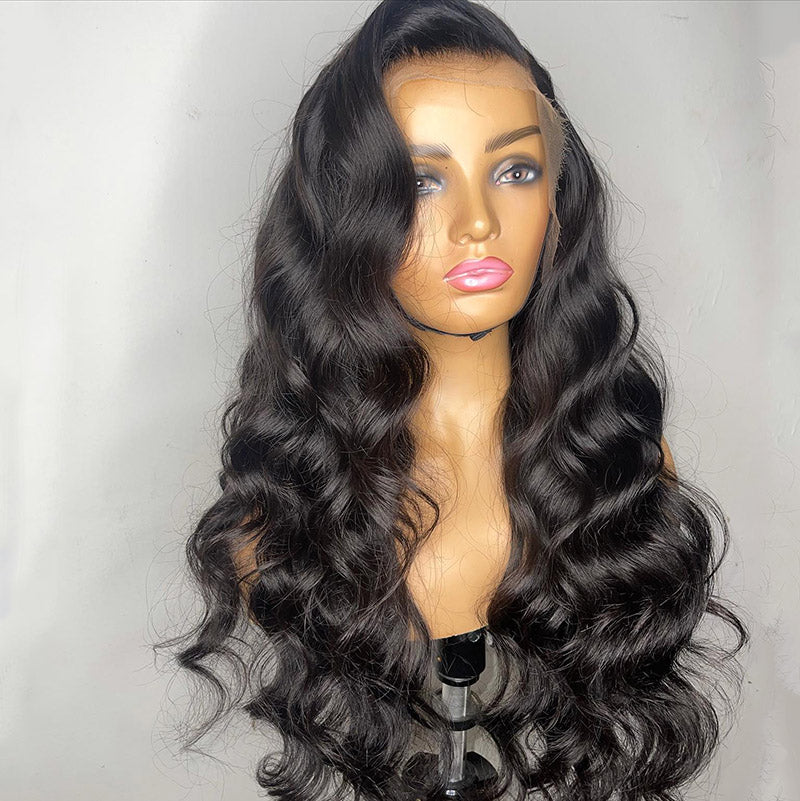 Undetectable Lace Real Swiss HD Lace Body Wave Human Hair Lace Frontal Wigs