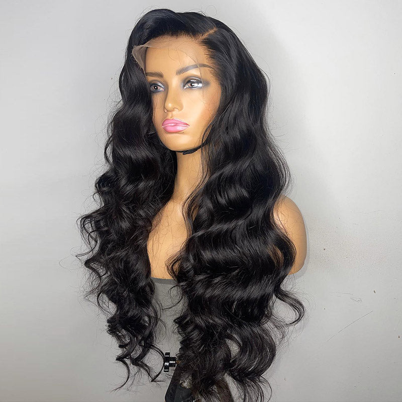 Undetectable Lace Real Swiss HD Lace Body Wave Human Hair Lace Frontal Wigs