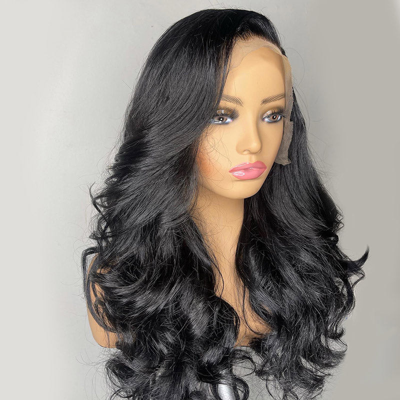 Must Have! Body Wave 13x4 Lace Frontal Wig Transparent Swiss Lace Human Hair