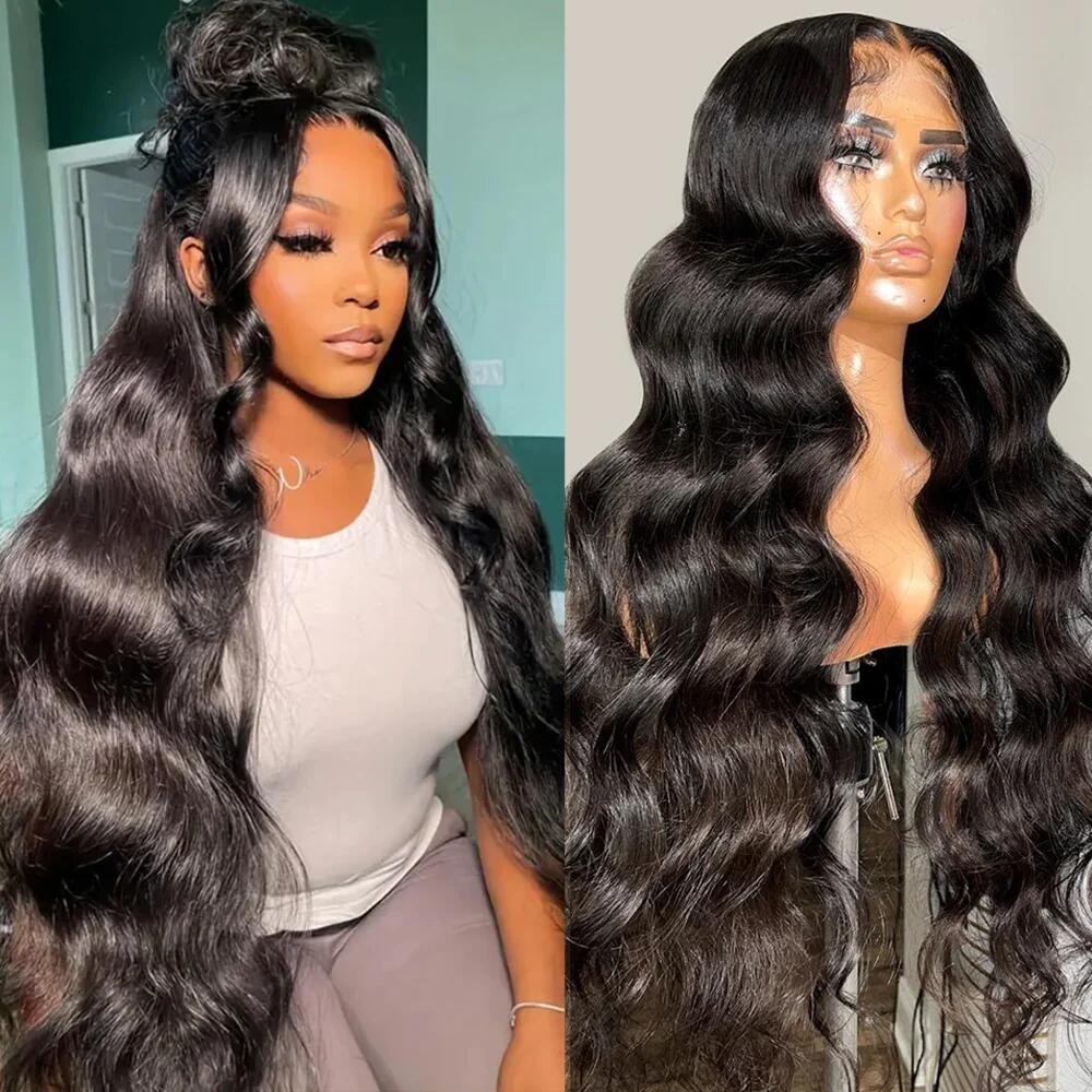 Body Wave Natural Color 5x5 Lace Closure Wig Quality Human Hair Wig