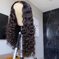 Swiss HD Lace Virgin Human Hair Loose Deep Wave 13x4 Lace Frontal Wig