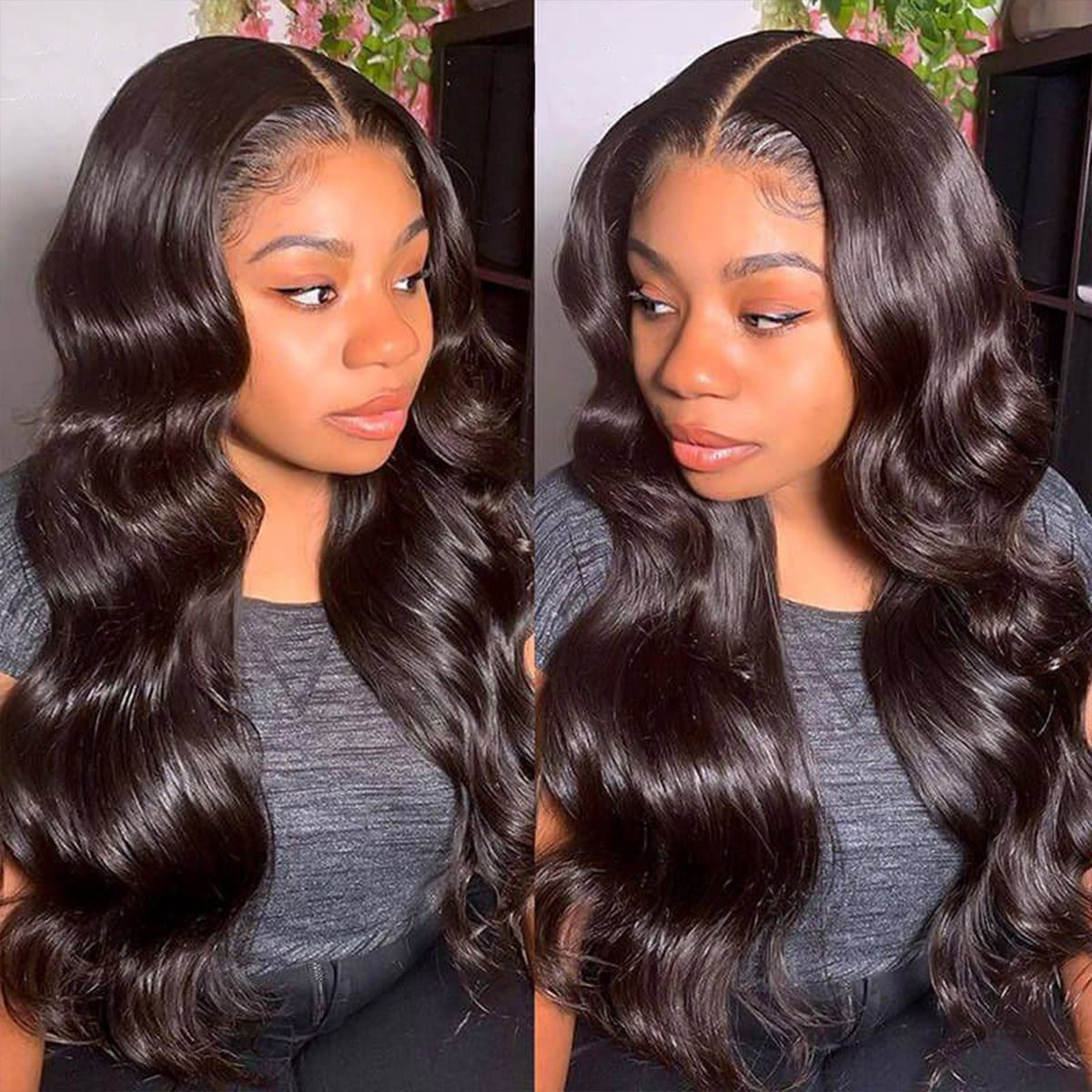 Classic Body Wave 13x4/13x6 Lace Frontal Wig Virgin Human Hair Wigs