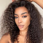 Darkest Brown #2 Color Spring Curl 13x6/13x4 Full Frontal Wig