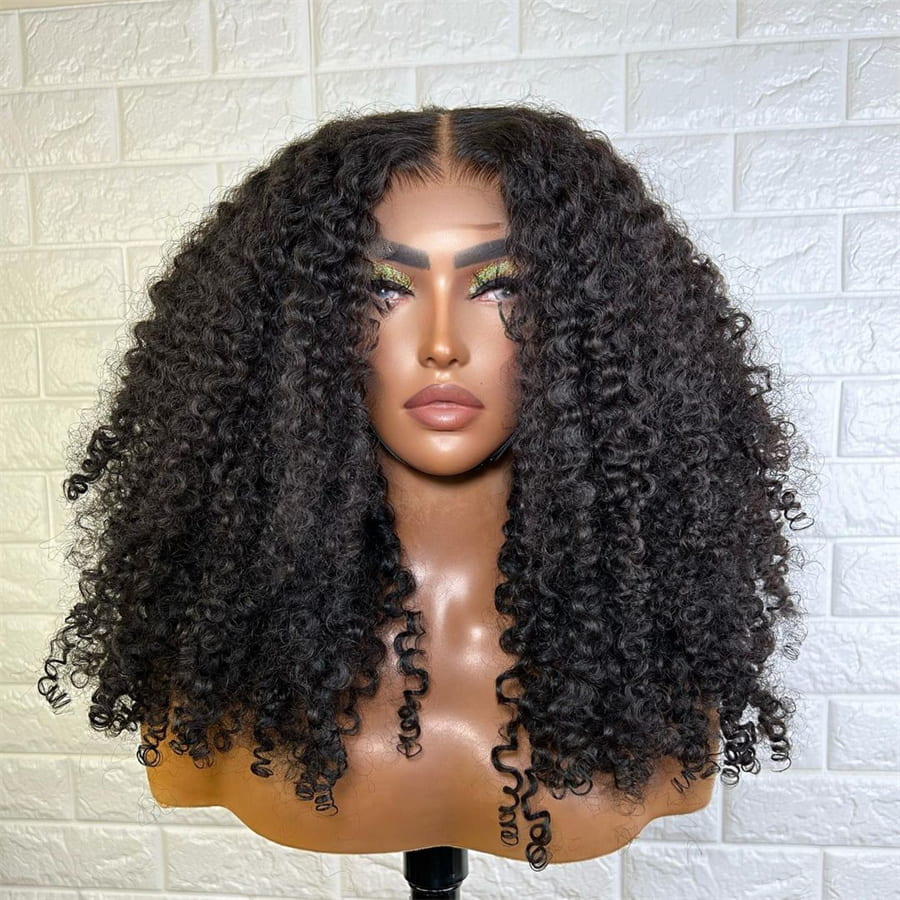 Undetectable HD Lace Deep Curly 4x4/5x5 Lace Closure Wig