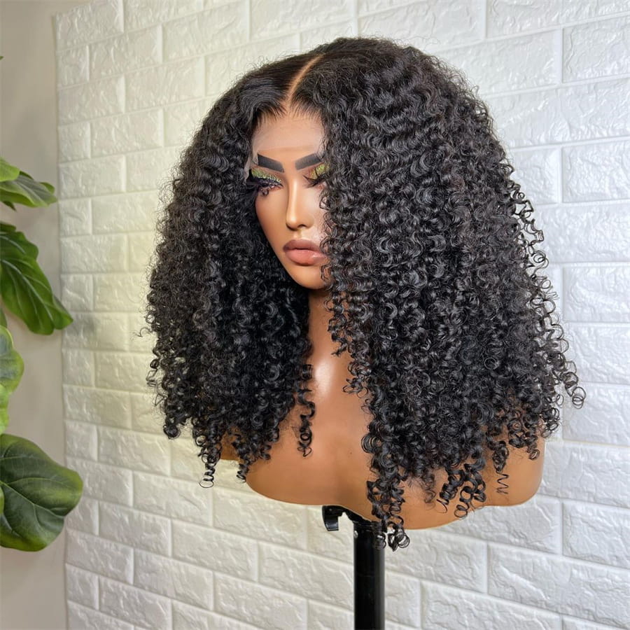 Undetectable HD Lace Deep Curly 4x4/5x5 Lace Closure Wig