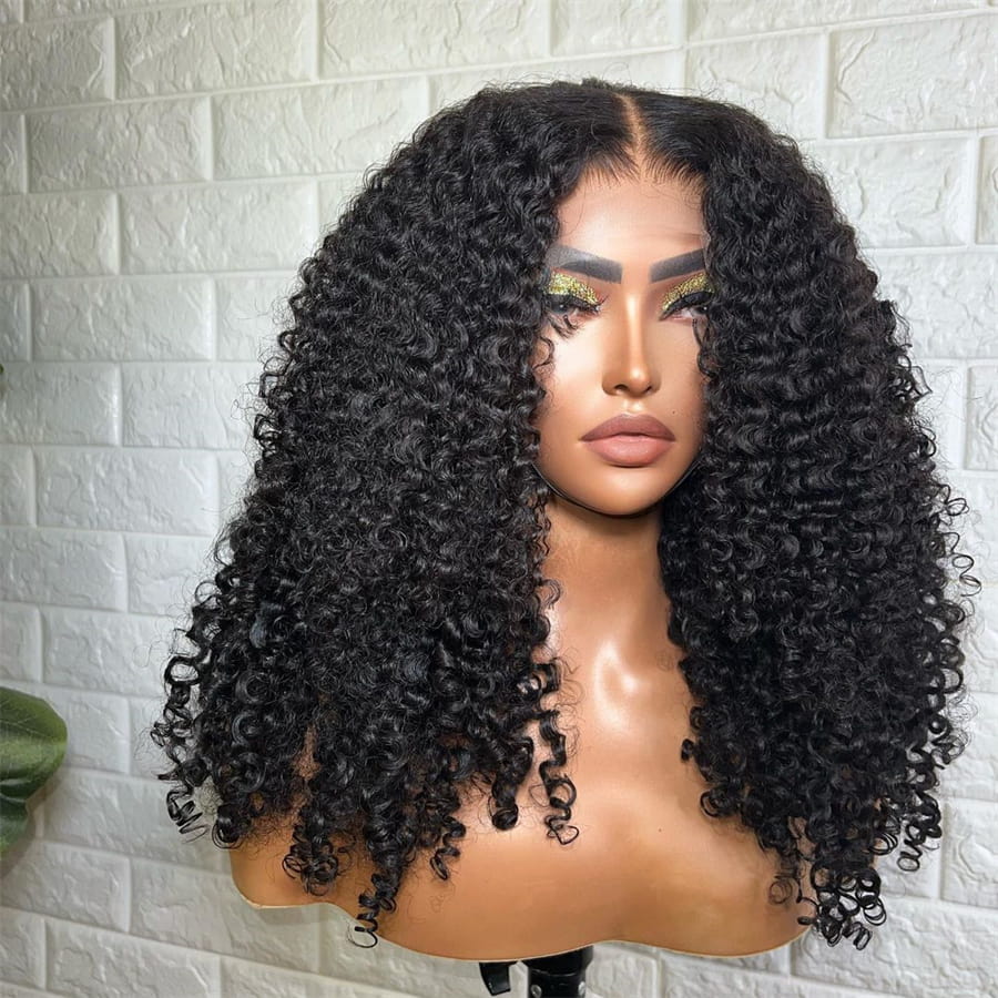 Undetectable HD Lace Deep Curly 4x4/5x5 Lace Closure Wig