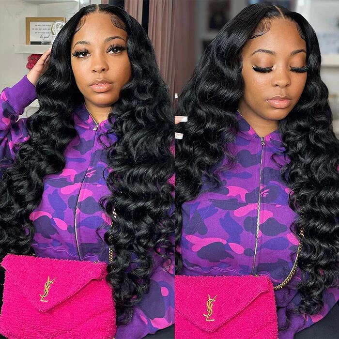 Loose Wave 13x4/13x6 Skin Melt HD Lace Frontal Wig Quality Human Hair Wigs