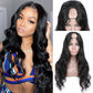 Easy Install Human Hair U Part Wig Body Wave Machine Wigs