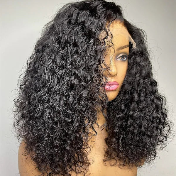 Invisible Lace Affordable Luxury Wigs HD Lace Loose Curly 4x4/5x5 HD Lace Closure Wig