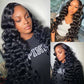 Loose Curl Wigs Lace Frontal Wig Wand Curls Wig Loose Wave Wigs Human Hair