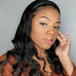 Body Wave Headband Wig Affordable High Density Human Hair
