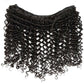 Unprocessed Virgin Hair 3 Bundles Deep Wave with Transparent/HD Lace Frontal