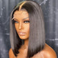 Skin Melt Invisible Lace 180% Density 4x4/5x5 Lace Closure Straight Bob Wig
