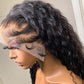 Transparent Lace Vigrin Human Hair 13x6 Lace Lace Front Wig Curly Wigs